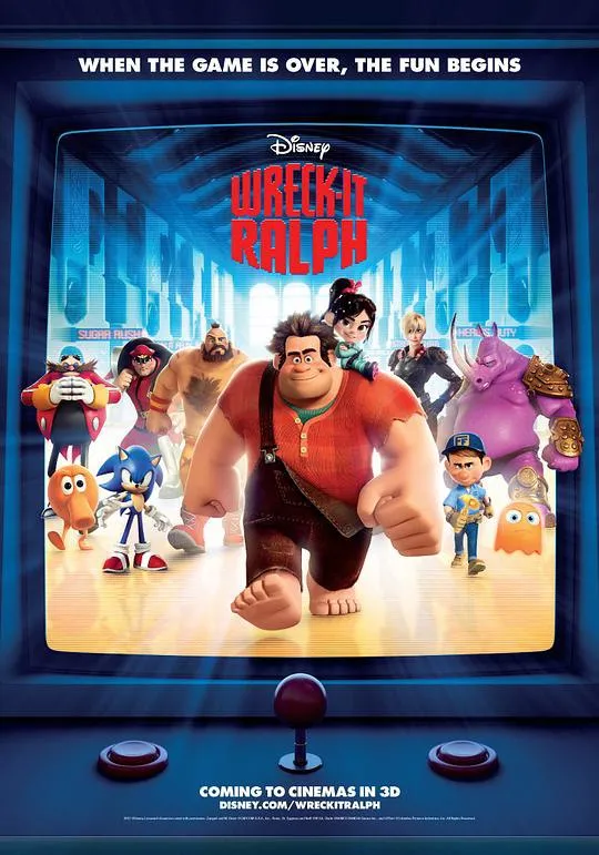 无敌破坏王 Wreck-It Ralph (2012) 4K/2160p 原盘Remux 中文字幕 【38.11GB】已刮削-淘客掘金网